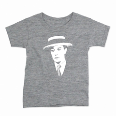 Remera Infantil Manga Corta BUSTER KEATON 01 en internet