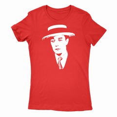 Remera Mujer Manga Corta BUSTER KEATON 01 - Wildshirts