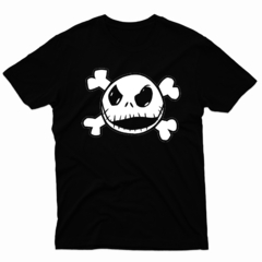 Remera Unisex Manga Corta CALAVERA JACK 01 - Wildshirts