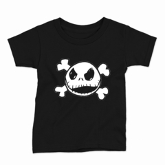 Remera Infantil Manga Corta CALAVERA JACK 01 - Wildshirts