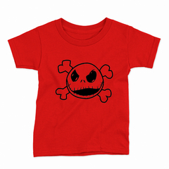 Remera Infantil Manga Corta CALAVERA JACK 01 en internet