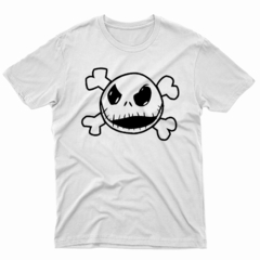 Remera Unisex Manga Corta CALAVERA JACK 01