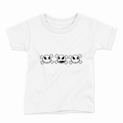 Remera Infantil Manga Corta CALAVERA JACK 02