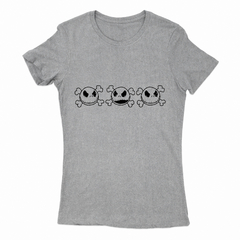 Remera Mujer Manga Corta CALAVERA JACK 02 - comprar online