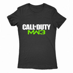 Remera Mujer Manga Corta CALL OF DUTY 02