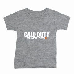 Remera Infantil Manga Corta CALL OF DUTY 04 en internet