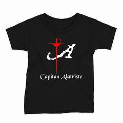 Remera Infantil Manga Corta CAPITN ALATRISTE 01 - Wildshirts