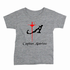 Remera Infantil Manga Corta CAPITN ALATRISTE 01 - comprar online