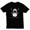 Remera Unisex Manga Corta CAPITAN AMERICA 01