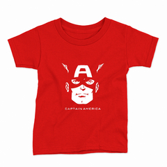 Remera Infantil Manga Corta CAPITAN AMERICA 01 - Wildshirts