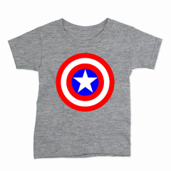 Remera Infantil Manga Corta CAPITAN AMERICA 03 - comprar online