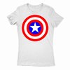 Remera Mujer Manga Corta CAPITAN AMERICA 03