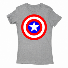 Remera Mujer Manga Corta CAPITAN AMERICA 03 - comprar online