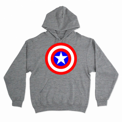 Buzo Canguro Unisex CAPITAN AMERICA 03 en internet