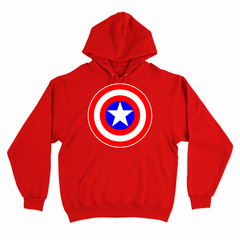 Buzo Canguro Unisex CAPITAN AMERICA 03 - Wildshirts