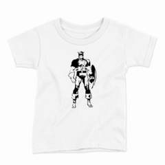 Remera Infantil Manga Corta CAPITAN AMERICA 04