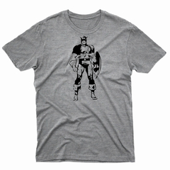 Remera Unisex Manga Corta CAPITAN AMERICA 04 - comprar online