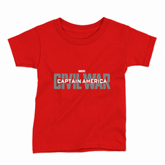 Remera Infantil Manga Corta CAPITAN AMERICA 05 - Wildshirts