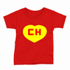 Remera Infantil Manga Corta CHAPUIN COLORADO 01