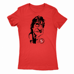 Remera Mujer Manga Corta CHARLY GARCIA 01 en internet