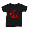 Remera Infantil Manga Corta CLIFFORD THE RED DOG 01