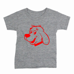 Remera Infantil Manga Corta CLIFFORD THE RED DOG 01 en internet