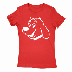 Remera Mujer Manga Corta CLIFFORD THE RED DOG 01 - Wildshirts