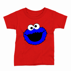 Remera Infantil Manga Corta COOKIE MONSTER 02 en internet