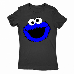 Remera Mujer Manga Corta COOKIE MONSTER 02 - Wildshirts