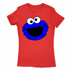 Remera Mujer Manga Corta COOKIE MONSTER 02 en internet