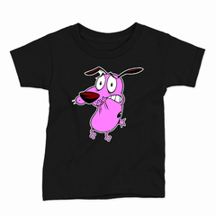 Remera Infantil Manga Corta CORAJE EL PERRO COBARDE 01 - Wildshirts