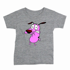 Remera Infantil Manga Corta CORAJE EL PERRO COBARDE 01 - comprar online