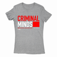 Remera Mujer Manga Corta CRIMINAL MINDS 01 en internet