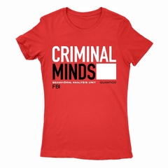 Remera Mujer Manga Corta CRIMINAL MINDS 01 - Wildshirts