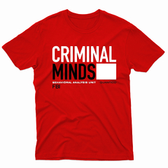 Remera Unisex Manga Corta CRIMINAL MINDS 01 - Wildshirts