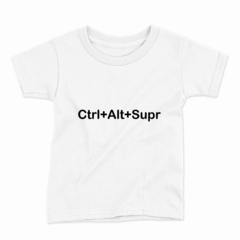 Remera Infantil Manga Corta CTRL ALT SUPR 01 - comprar online