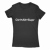 Remera Mujer Manga Corta CTRL ALT SUPR 01