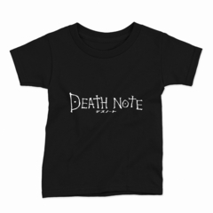 Remera Infantil Manga Corta DEATH NOTE 02