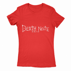 Remera Mujer Manga Corta DEATH NOTE 02 - Wildshirts