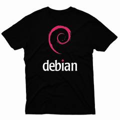 Remera Unisex Manga Corta DEBIAN 01 - comprar online