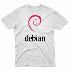 Remera Unisex Manga Corta DEBIAN 01