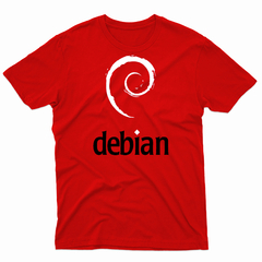 Remera Unisex Manga Corta DEBIAN 01 - Wildshirts