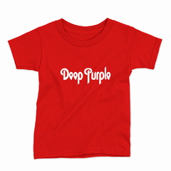 Remera Infantil Manga Corta DEEP PURPLE 01 - comprar online