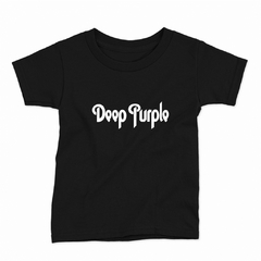 Remera Infantil Manga Corta DEEP PURPLE 01