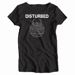 Remera Mujer Manga Corta DISTURBED 01