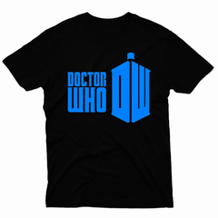 Remera Unisex Manga Corta DOCTOR WHO 01