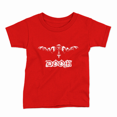 Remera Infantil Manga Corta DOOM 01 - Wildshirts