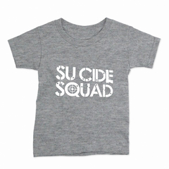 Remera Infantil Manga Corta ESCUADRON SUICIDA 05 en internet