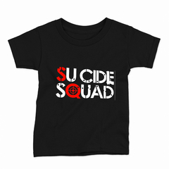 Remera Infantil Manga Corta ESCUADRON SUICIDA 08