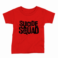 Remera Infantil Manga Corta ESCUADRON SUICIDA 09 en internet